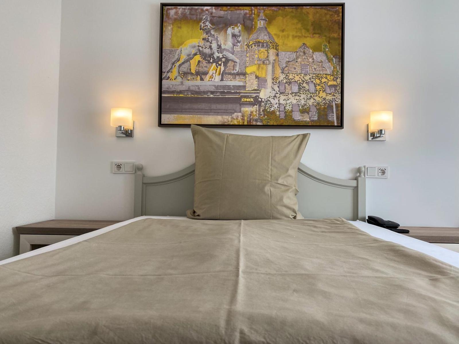 Hotel Angerland Garni Ratingen Bagian luar foto